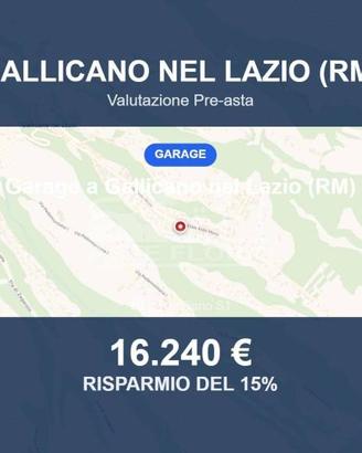 Immobile in asta di 26 m² a Gallicano nel Lazio