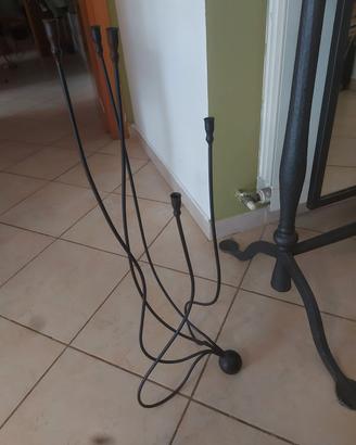 specchio e portacandele 
