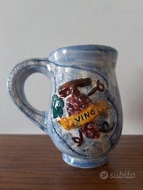 Brocca di ceramica di Deruta