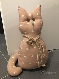 Fermaporta a forma di gatto