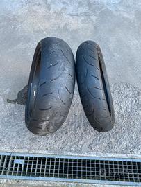 Gomme moto usate buono stato 120/70 r17 180/55 r17