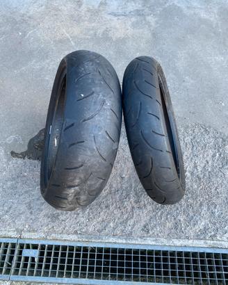 Gomme moto usate buono stato 120/70 r17 180/55 r17