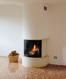 Stufa caminetto Montegrappa legna