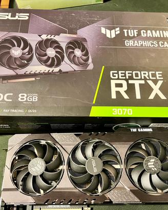 Scheda video ASUS NVIDIA RTX 3070 OC 8GB
