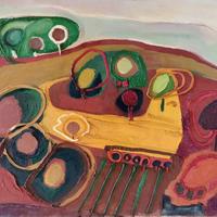 Dipinto unico, raro e originale di Doina Bumbea