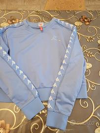 Felpa kappa ragazza taglia s