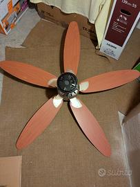 ventilatore da soffitto con luce