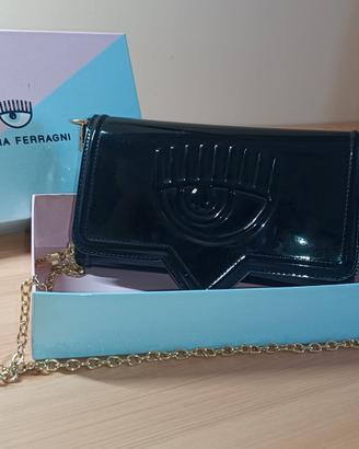 borsa eyelike nera Chiara Ferragni 