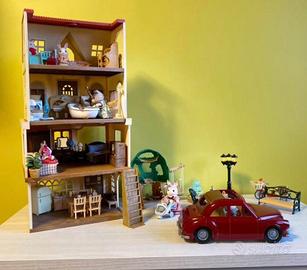 Sylvanian Families Villetta su tre piani e altro