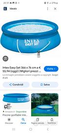 piscina rotonda intex