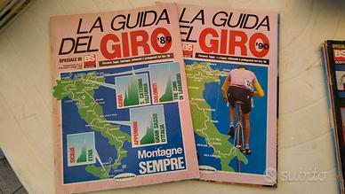 Guide al Giro d'Italia anni 1989 e 1990