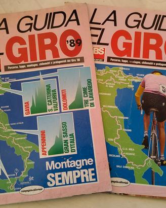 Guide al Giro d'Italia anni 1989 e 1990