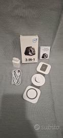Caricatore Wireless 3-in-1 Bianco
