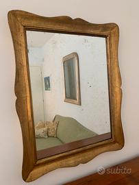 Cornice d'epoca con specchio
