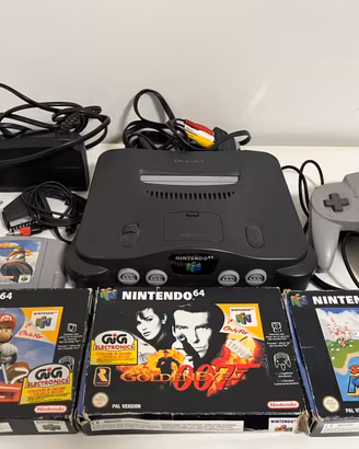NINTENDO 64 + 4 Giochi