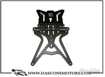 Porta targa Universale Moto regolabile