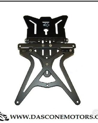 Porta targa Universale Moto regolabile