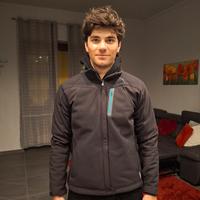 softshell Quechuaunisex nero 