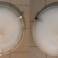 Plafoniere Lampade Vetro Satinato cm. 40