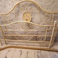 Letto matrimoniale ferro battuto
