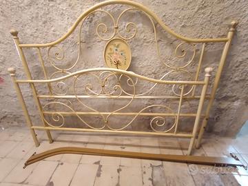 Letto matrimoniale ferro battuto
