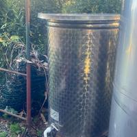 Botte acciaio inox 300 litri