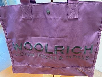Woolrich borsa grande Nuova viola