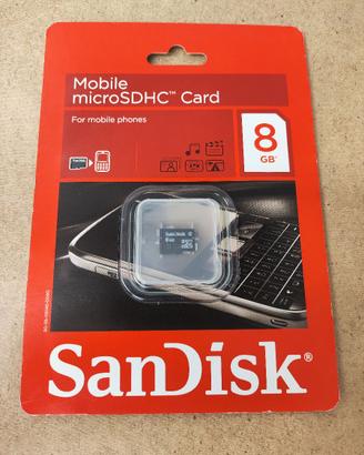 Sandisk microSD 8GB - Class2