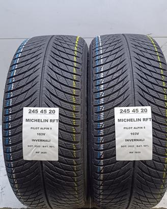 2 GOMME 245 45 20 MICHELIN RFT INV RIF3826
