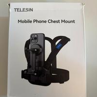 Telesin supporto da torace smartphone