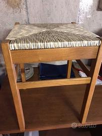Sgabello in LEGNO