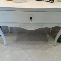 consolle shabby ingresso legno massello