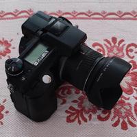 Fotocamera digitale Minolta.