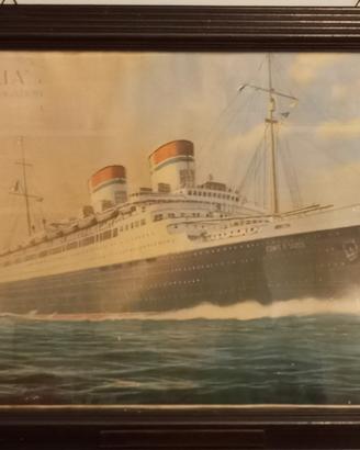 Locandina pubblicitaria d'epoca