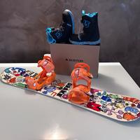 completo da snowboard bimbo