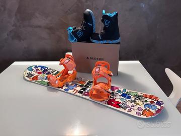 completo da snowboard bimbo