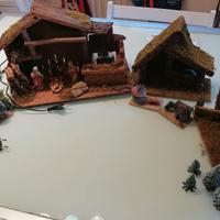 Presepe completo con personaggi 