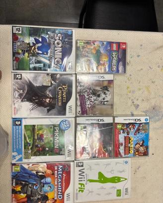 Giochi Wii, Nintendo DS e Nintendo Switch