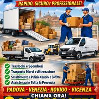 Trasporti, Traslochi , Sgomberi Padova Venezia Rov