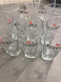 6 bicchieri beck’s autentici