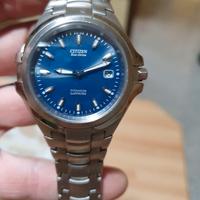 orologio citizen ecodrive titanium blue