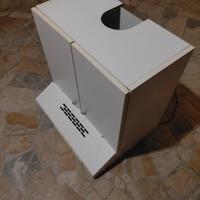 Pensile con cappa a due ante cucina .