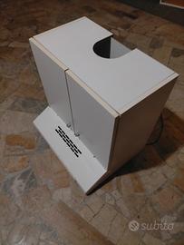 Pensile con cappa a due ante cucina .