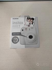 Instax mini 9 instant camera Fujifilm smoky white