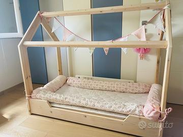 Lettino Picci Liberty montessoriano