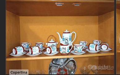 set caffè e tè antico