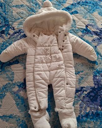 tuta invernale unisex 6 mesi 68 cm