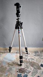 Manfrotto professionale treppiede testa #222