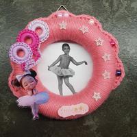 Ghirlanda tema ballerina.  handmade 