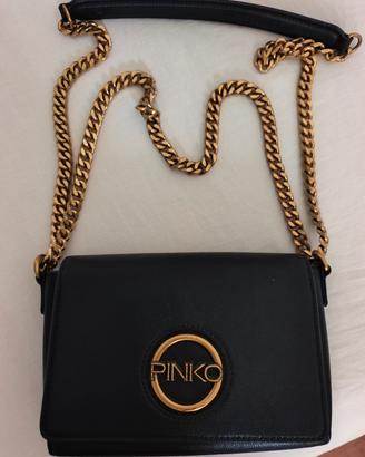 Borsa in pelle nera Pinko